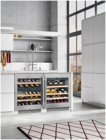 Встраиваемый винный шкаф Liebherr UWTes 1672 Vinidor нержавеющая сталь/тонированный стеклопакет UWTes 1672-22 001