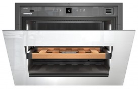 Вбудована винна шафа з ящиком для аксесуарів Liebherr Wkes 582 + 9901086 GrandCru нержавіюча сталь/скло білий WKEgw 582+9901086