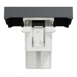 Выключатель перекрестный Schneider Electric Unica New 1-клавишный схема 7 2 модуля антрацит NU320554