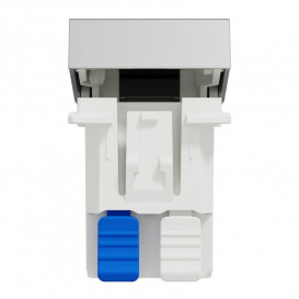 Вимикач Schneider Electric Unica New 1-клавішний із нейтраллю 1 модуль алюміній NU310330S