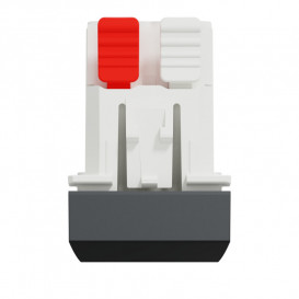 Вимикач Schneider Electric Unica New 1-клавішний з нейтраллю 1 модуль антрацит NU310354S