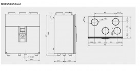 Высокоэффективный рекуператор тепла Soler&Palau Ideo2 325 Ecowatt 5153118100
