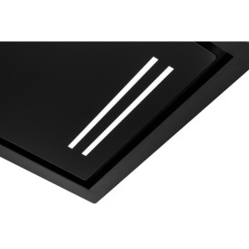 Витяжка для кухні Granado Alia 2914-1800 із іонізатором black glass GCH729411