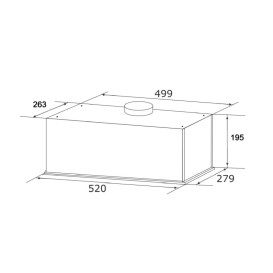 Вытяжка для кухни Granado Palamos 2613-700 inox GCH576377