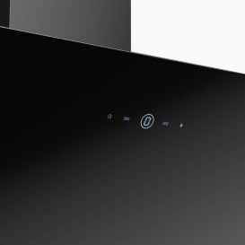 Витяжка для кухні настінна Faber VRT BK A60 2LS скло чорний 330.0567.491