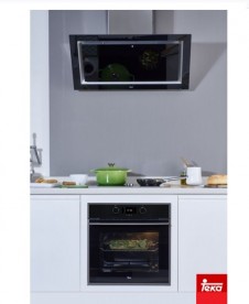 Витяжка для кухні підвісна Teka Maestro DLV 985 чорне скло 40437200