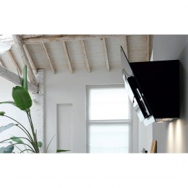 Вытяжка для кухни пристенная Franke Maris FMA 905 BK LED нержавеющая сталь/черное стекло 110.0437.391