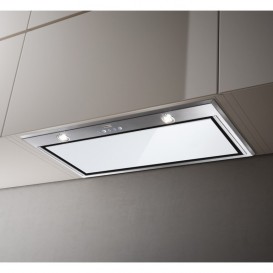 Вытяжка для кухни встраиваемая Franke Inca Plus FBI 737 XS/WH нержавеющая сталь/белое стекло 305.0528.841