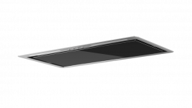 Вытяжка для кухни встраиваемая Teka GFL 57651 BK нерж. сталь / черное стекло 113100005