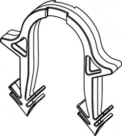 Якорные скобы TECE TECEfloor стандартные 6х40 мм для труб диаметром 14–20 мм  77610019