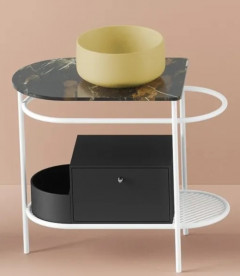 Ящик для консолі Artceram Flair 3.0 висувний МДФ чорний матовий ACM037 17