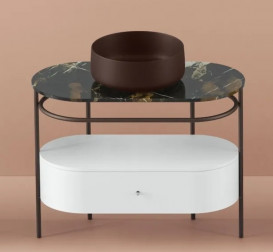 Ящик для консоли Artceram Flair 4.0 выдвижной МДФ белый матовый ACM038 05