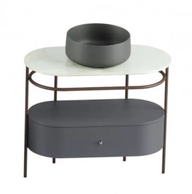 Ящик для консоли Artceram Flair 4.0 выдвижной МДФ pavone ACM038 57