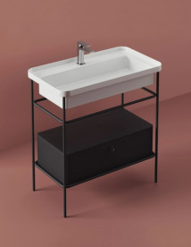 Ящик для консолі Artceram Fuori Scala висувний МДФ чорний матовий ACM039 17