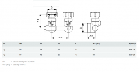 З'єднувальний елемент для підключення радіатора Viega 1097.0 бронза нікельована матова 359126