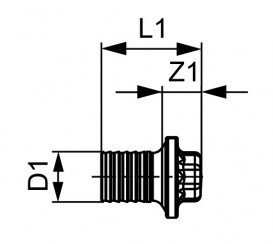 Заглушка Tece TECEflex пластик PPSU 16 мм 730616