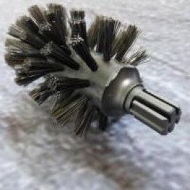 Запасна щітка для йоржика Hansgrohe колекція Logis Classic чорна 40068000