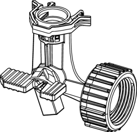 Запорный клапан TECE трехходовой 9820492