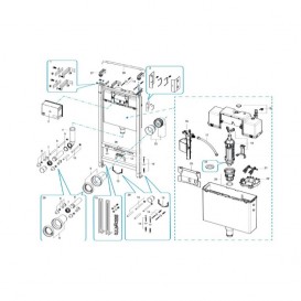 Запорный вентиль с соединительным шлангом для инсталляций Roca Active AV0024000R