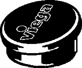 Защитный колпачок Viega Easytop 2270.23 d30 мм пластик красный 590307