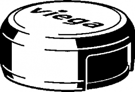 Захисний ковпачок Viega Easytop 2275.96 DN15/20 пластик синій 747633