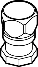 Защитный колпачок Viega Fonterra 1004.12 пластик 673604