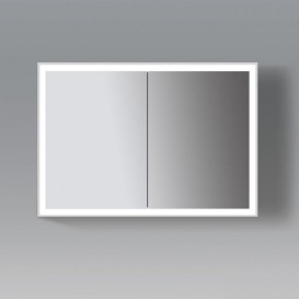 Зеркальный шкаф Duravit L-Cube подвесной 100х15,4 см белый LC755200000