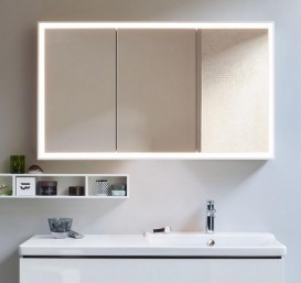 Дзеркальна шафа Duravit L-Cube підвісний 120х15,4 см білий LC755300000