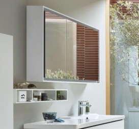 Дзеркальна шафа Duravit L-Cube підвісний 120х15,4 см білий LC755300000