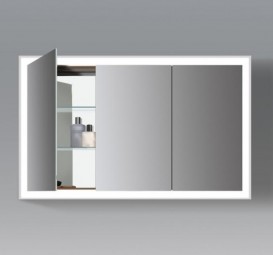 Дзеркальна шафа Duravit L-Cube підвісний 120х15,4 см білий LC755300000