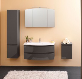 Зеркальный шкаф Kolpa-san Iman TOI 100 LED подвесной с подсветкой 536673