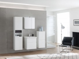 Дзеркальна шафа Kolpa-san Oxana TO 60 підвісний 60х64.7 см ДСП білий 508220