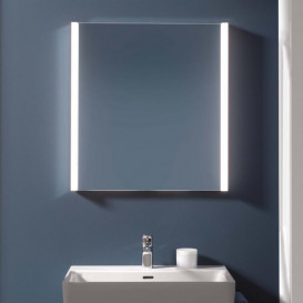 Зеркальный шкаф Laufen Frame 25 60х15х75 см петли слева глянцевый белый H4084719001451