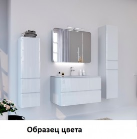 Дзеркальна шафа Marsan Adele-2 підвісний 70х65 см МДФ білий Adele70х65white