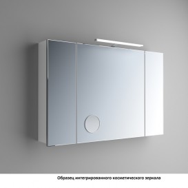 Зеркальный шкаф Marsan Adele-2 подвесной 70х65 см МДФ графит Adele70х65graphite