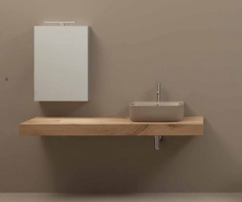 Шафа дзеркальна підвісна Kerasan Nolita 50х70 см алюміній 921401