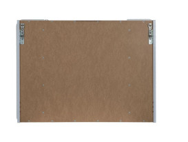 Дзеркальна шафка Аквародос Рома 100х75 см ДСП/скло білий АР000093863