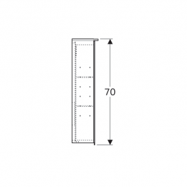Дзеркальна шафка Geberit Option Plus 120х70 см з підсвічуванням трьохдверна 500.592.00.1