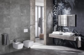 Дзеркальна шафка Geberit Option з підсвічуванням трьохдверний 500.207.00.1