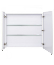 Зеркальный шкафчик Мойдодыр Сорренто 80х70,5 см ДСП белый мат 00-0006319