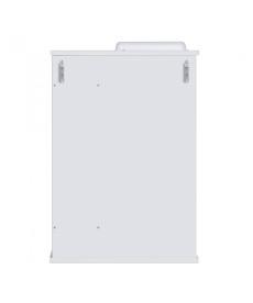 Дзеркальна шафка Мийдодир СТ-50 53х76 см з LED-підсвічуванням ДСП білий глянець 00-00004088