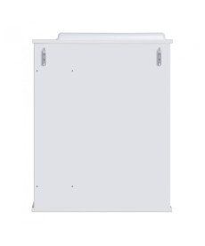 Зеркальный шкафчик Мойдодыр СТ-60 62х76 см с LED-подсветкой ДСП белый глянец 00-00004089