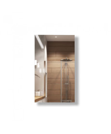 Зеркальный шкафчик Мойдодыр ЗШ-41х72 см ДСП белый мат 00-00002733