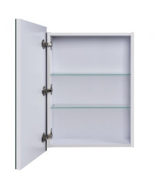 Дзеркальна шафка Мийдодир ЗШ-54х72 см ДСП білий мат 00-00000374