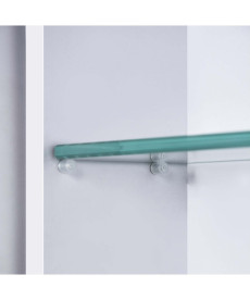 Зеркальный шкафчик Мойдодыр ЗШ-80х72 см ДСП белый мат 00-00004087