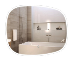 Зеркало для ванной Аквародос Callisto 90x70 см sensor с LED-подсветкой АР000102687