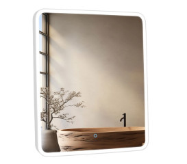 Зеркало для ванной Аквародос Donato 60х70 см sensor с LED-подсветкой белый АР000113303