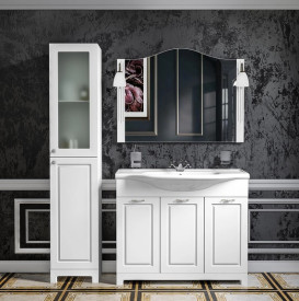 Дзеркало для ванної кімнати Аквародос Класик 2019 100х73,5 см білий АР000001082