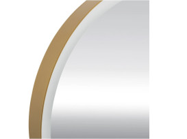 Зеркало для ванной Аквародос Лоренцо black D-100 sensor с LED-подсветкой золото АР000113279