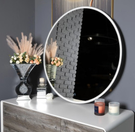 Зеркало для ванной Аквародос Лоренцо black D-70 sensor с LED-подсветкой черный АР000112799